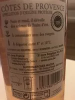 Mängden socker i Côtés de Provence vin rose