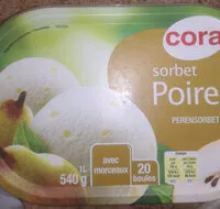 Mängden socker i Sorbet Poire 1 Litre