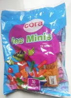 Mängden socker i Mini bonbons Cora