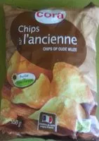 Mängden socker i Chips à l'ancienne