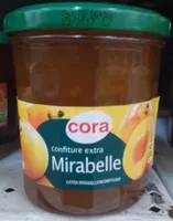 Mängden socker i Confiture extra Mirabelle