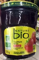 Mängden socker i Confiture extra de fraise