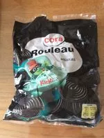 Mängden socker i Rouleau Réglisse