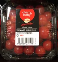 Mängden socker i Tomates Cerises Cherry Baby