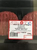 Mängden socker i Steak haché pur boeuf