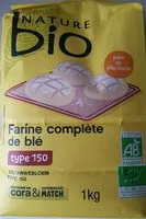 Mängden socker i Farine Complète de Blé Type 150