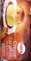 Mängden socker i Crèmes Caramel, 8 Fois 100 Grammes, Marque Cora