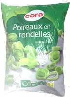 Mängden socker i Poireaux en rondelle