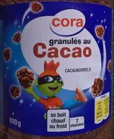 Mängden socker i Granulés au Cacao