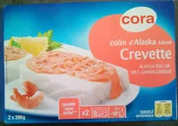 Mängden socker i Colin D'alaska Sauce Crevettes 2 Portions 2 Portions