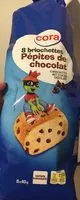 Mängden socker i Briochette pépites de chocolat Cora
