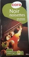 Mängden socker i Chocolat noir noisettes