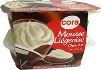 Mängden socker i Mousse à La Liégeoise Chocolat