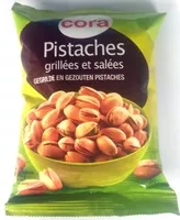 Mängden socker i Pistaches grillées et salées