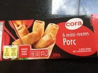Mängden socker i 6 mini-nems Porc
