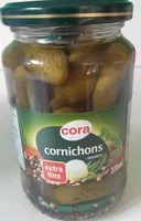 Mängden socker i Cornichons extra-fins