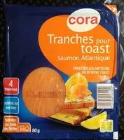 Mängden socker i Tranches Saumon Fumé Norvège Pour Toast