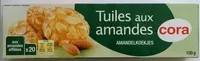 Mängden socker i Tuiles aux amandes (x 20)