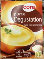 Mängden socker i Purée dégustation