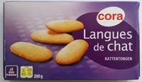 Mängden socker i Langues de chat