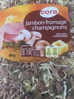 Mängden socker i Pizza jambon fromage champignon