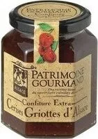 Mängden socker i Confiture Cerises Griottes De Lorraine