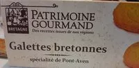 Mängden socker i Galettes bretonnes spécialité de Pont-Aven