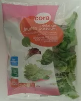 Mängden socker i Mélange jeunes pousses