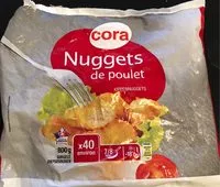 Mängden socker i Nuggets de Poulet