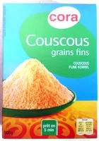 Mängden socker i Couscous grains fins