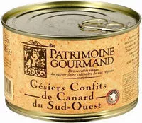 Mängden socker i Gésiers Confits De Canard Du Sud Ouest