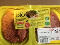 Mängden socker i Steak hache pur boeuf
