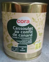 Mängden socker i Cassoulet au confit de canard