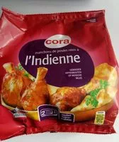 Mängden socker i Manchons de poulet à l'Indienne