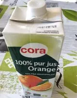 Mängden socker i Pur jus Orange