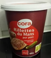 Mängden socker i Rillettes du Mans pur porc