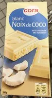 Mängden socker i Chocolat Blanc Noix De Coco