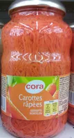 Mängden socker i Carottes râpées