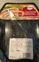 Mängden socker i Saucisses blanche cora