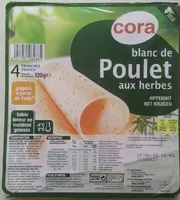 Mängden socker i Blanc de poulet aux herbes