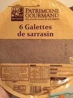 Mängden socker i 6 Galettes de Sarrasin