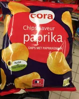 Mängden socker i Chips saveur paprika