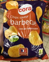 Mängden socker i Chips saveur Barbecue