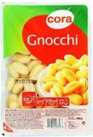 Mängden socker i Gnocchi, 400 Grammes, Marque Cora
