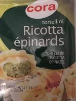 Mängden socker i Tortellini Ricotta, épinards