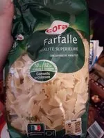 Mängden socker i Farfalle