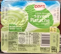 Mängden socker i Crème dessert saveur pistache