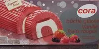 Mängden socker i Bûche glacée vanille fruits rouges