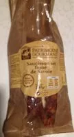 Mängden socker i Saucisson sec fumé de Savoie