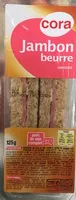 Mängden socker i Sandwich jambon beurre